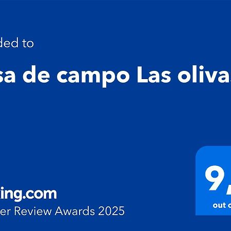 Casa De Campo Las Olivas Сан-Рафаэль Экстерьер фото